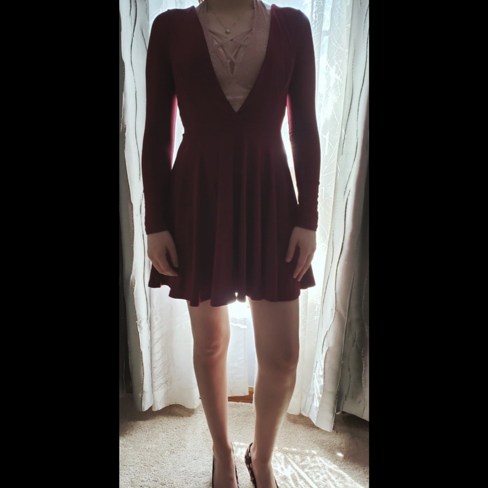 Low cut dress